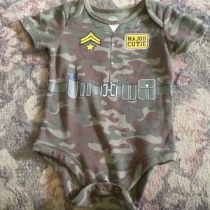 Major Cutie Camo Onesie
